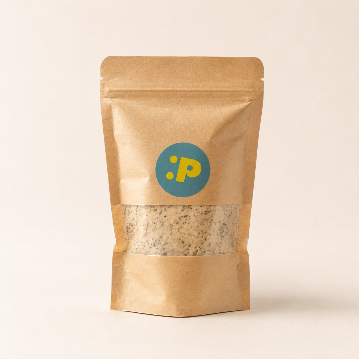Kokos Lemongrass Backmischung Pulver in Verpackung